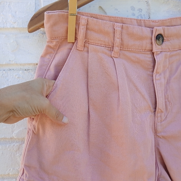 Free People Billie Chino Shorts Size 0 - Picture 5 of 9